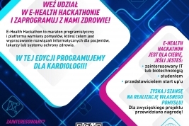 E-Health Hackathon - rejestracja na maraton programistyczny trwa!